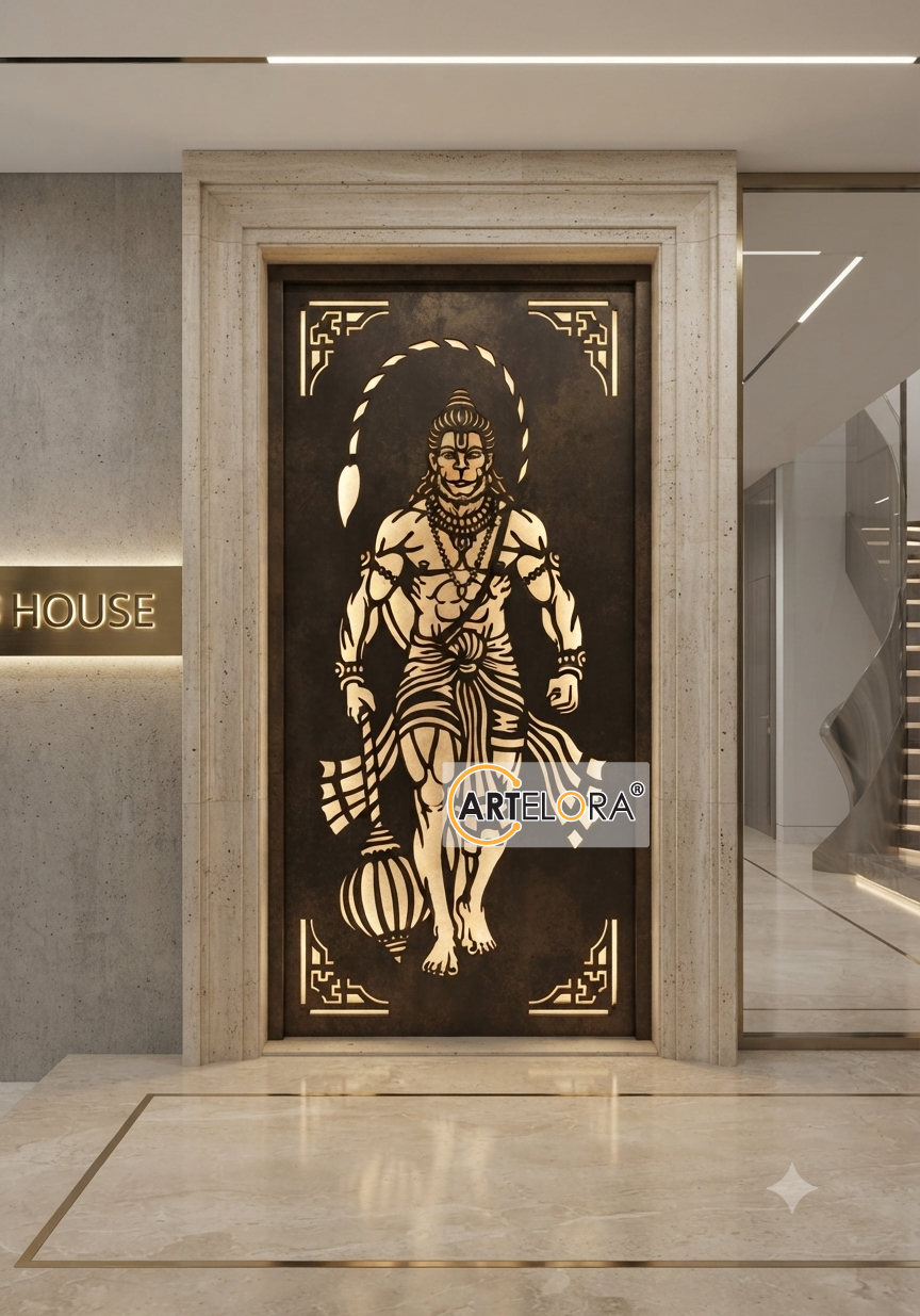 Grill Design Shri Hanuman ji (Jali Design)