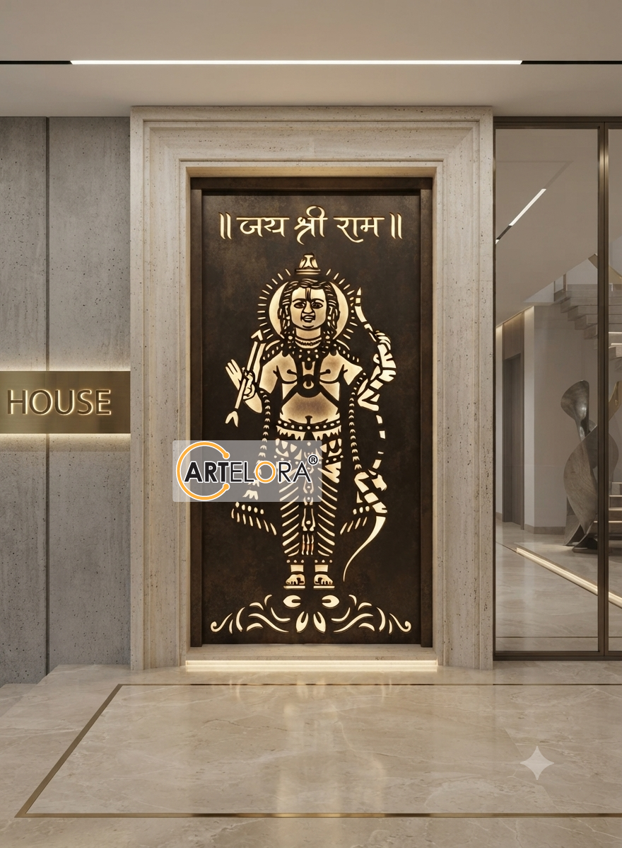 Grill Design Shri Ram Lala (Jali Design)