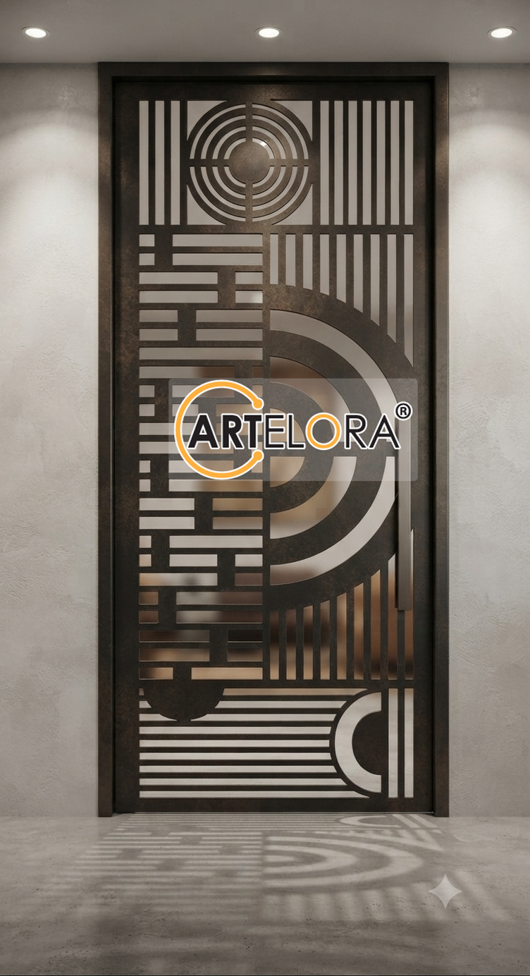 Grill Design Geometric Pattern