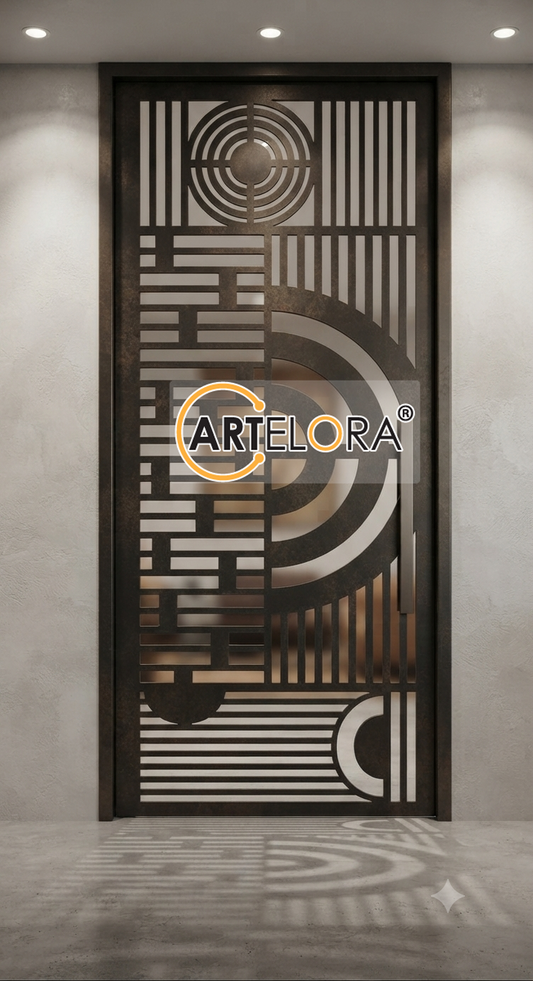 Grill Design Geometric Pattern