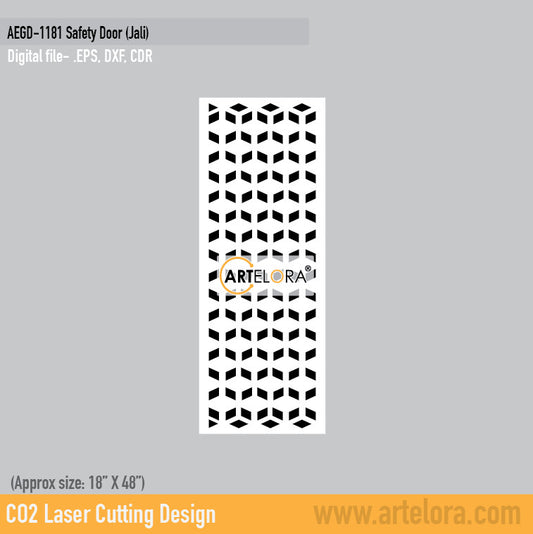 Grill Design Safety Door (Jali)