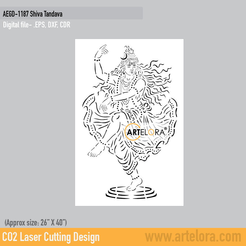 Grill Design Safety Door Shiva Tandava
