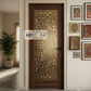 Grill Design Safety Door (Flower)