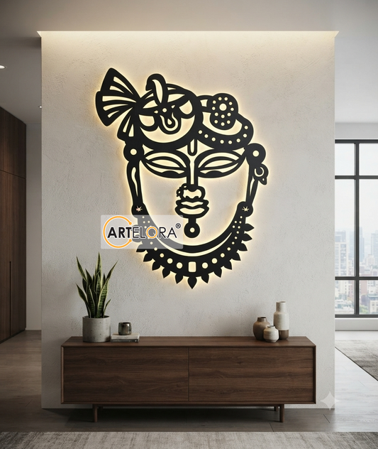 2D Modern Art Shrinathji Maharaj