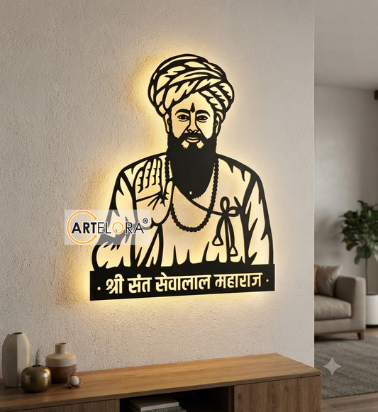 2D Modern Art Guru Sant Sevalal Maharaj