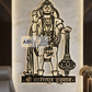 2D Modern Art Sarangpur Hanuman Ji
