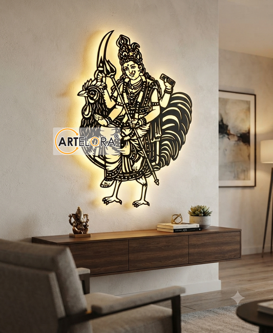 2D Modern Art Bahucharaji Mata
