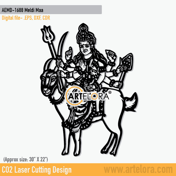 2D Modern Art Meldi Maa