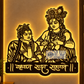 2D Modern Art Shri Krishna (Krishna Sada Sahayate)
