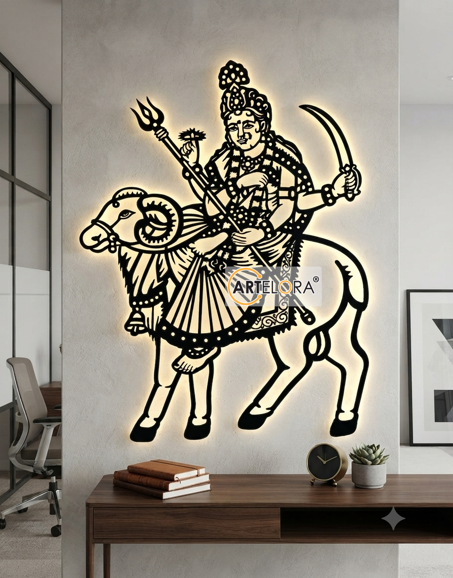 2D Modern Art Shri Gel Mata Ji