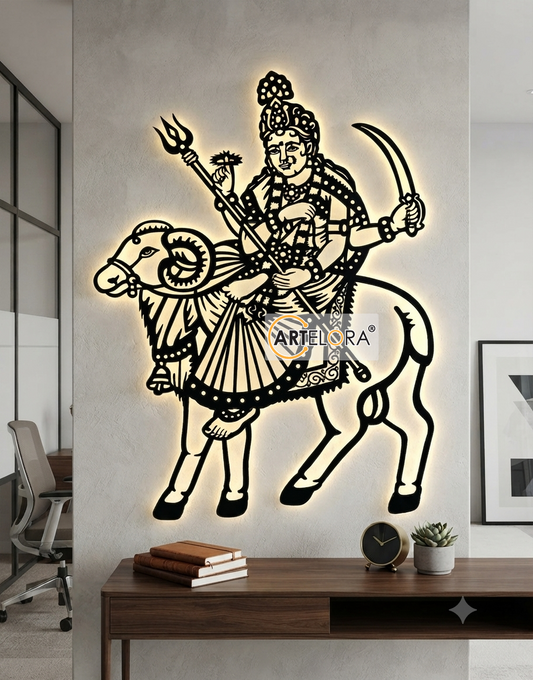 2D Modern Art Shri Gel Mata Ji
