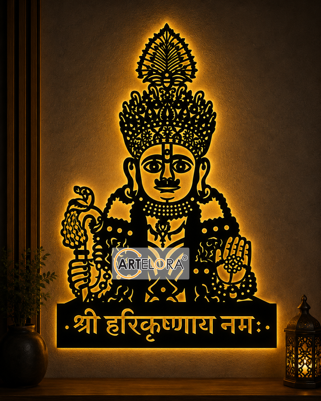 2D Modern Art Shri Harikrishna Maharaj