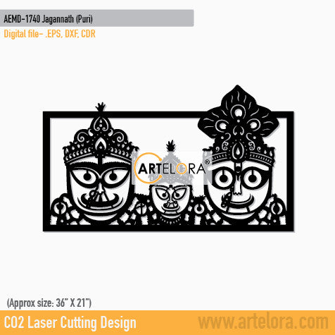 2D Modern Art Jagannath (Puri)