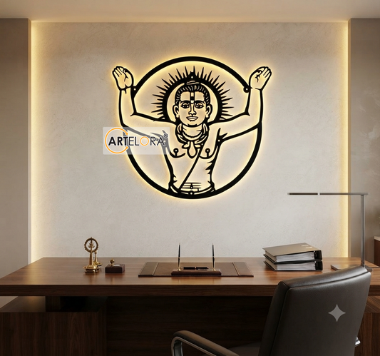 2D Modern Art Nilkanth Varni (Swaminarayan)