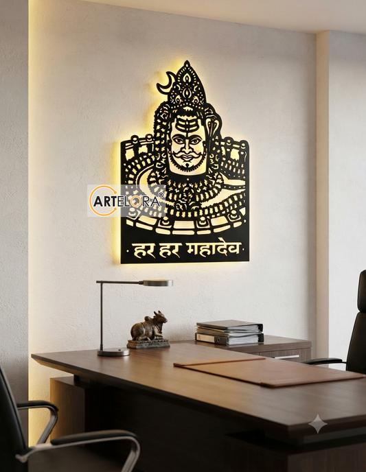 2D Modern Art Shri Mahakaleshwar (Jyotirlinga)