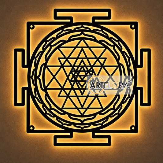 2D Modern Art shri Laxmi yantra