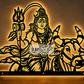 2D Modern Art Shiva (Mahadev)