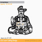 2D Modern Art Shri Godad Maharaj