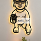 2D Modern Art Laddu Gopal