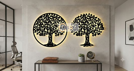 2D Modern Art Tree