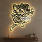 2D Modern Art Hanuman Metal Art