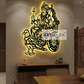 2D Modern Art Shani Dev Metal Art Design