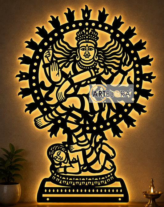 2D Modern Art Nataraja Metal Art Design