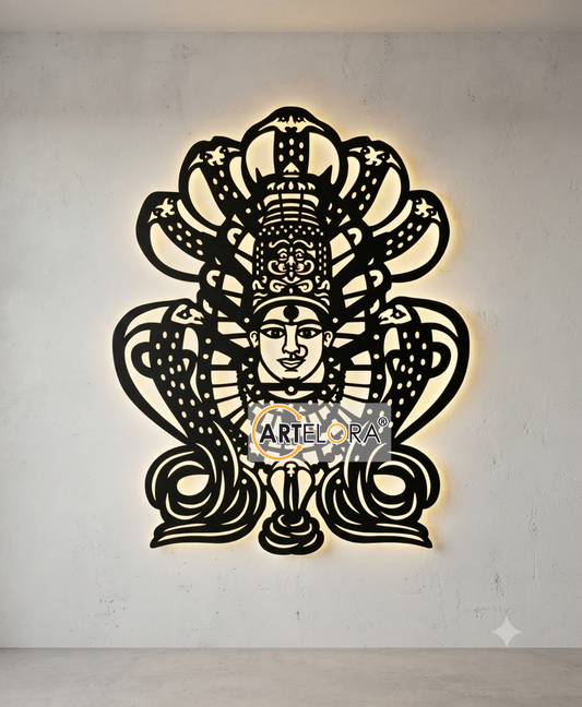 2D Modern Art Renuka Yellamma Devi Metal Art Design