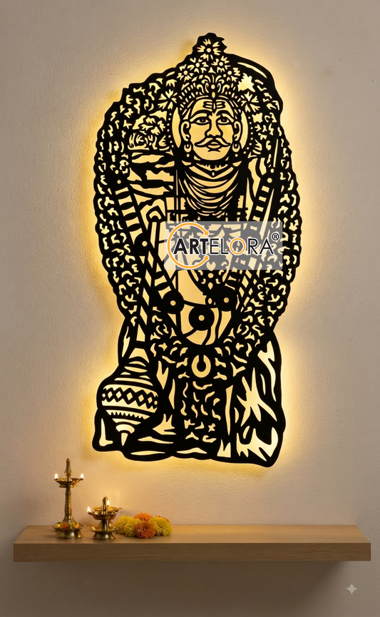 2D Modern Art Shri Shaneshwar Devasthan Shani