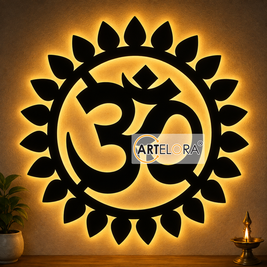 2D Modern Art Shri Om