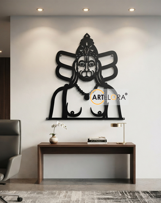 2D Modern Art Shri Hanuman