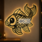 2D Modern Art Fish