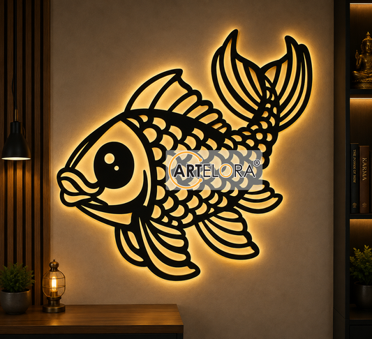 2D Modern Art Fish