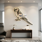2D Modern Art Parrot