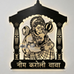 2D Modern Art Hanumanji And Neem Karoli Baba