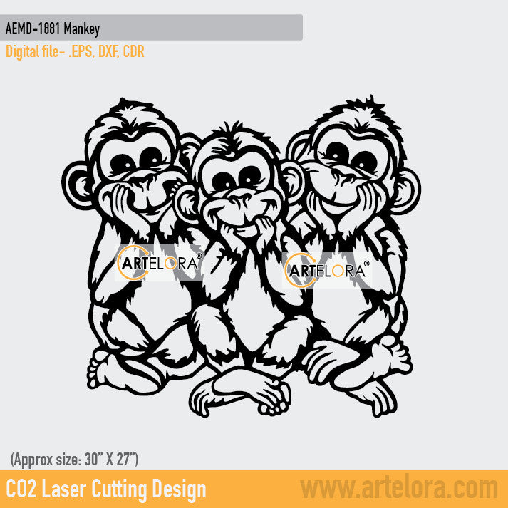 2D Modern Art Mankey