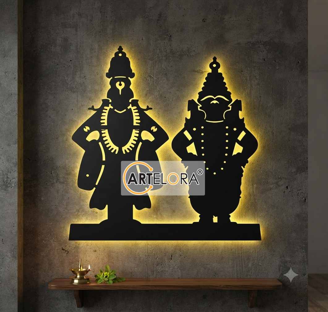 2D Modern Art Vitthal Rukmini (Stand)