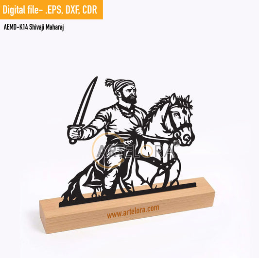 2D Modern Art Shivaji Maharaj