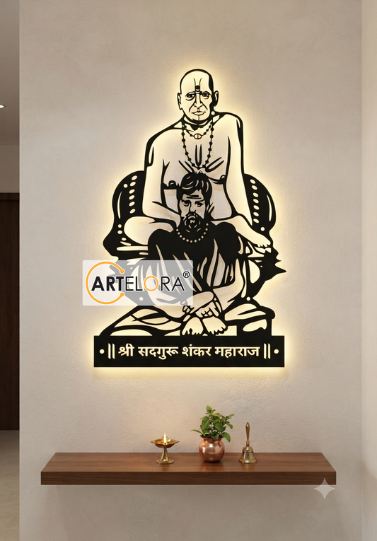 2D Modern Art Shree Tujla Shankar ji Maharaj (Swami Samarth)