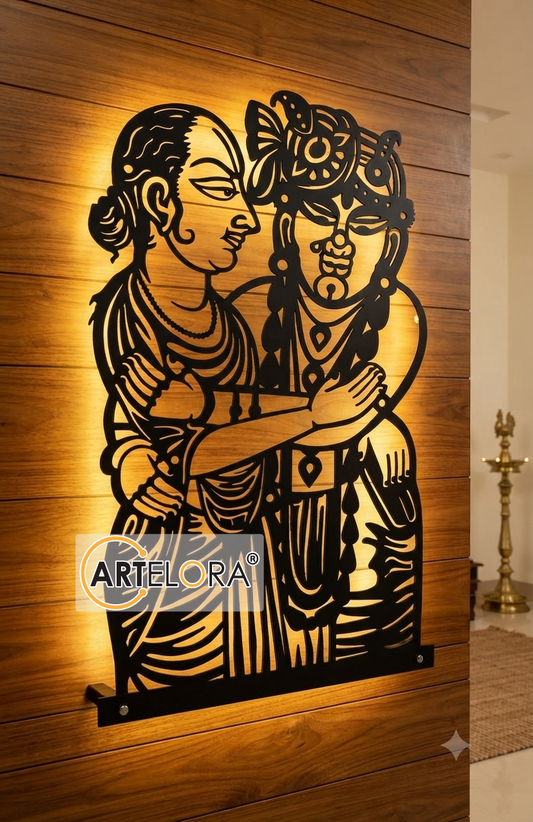 2D Modern Art Shree Vallabhacharya Shrinathji