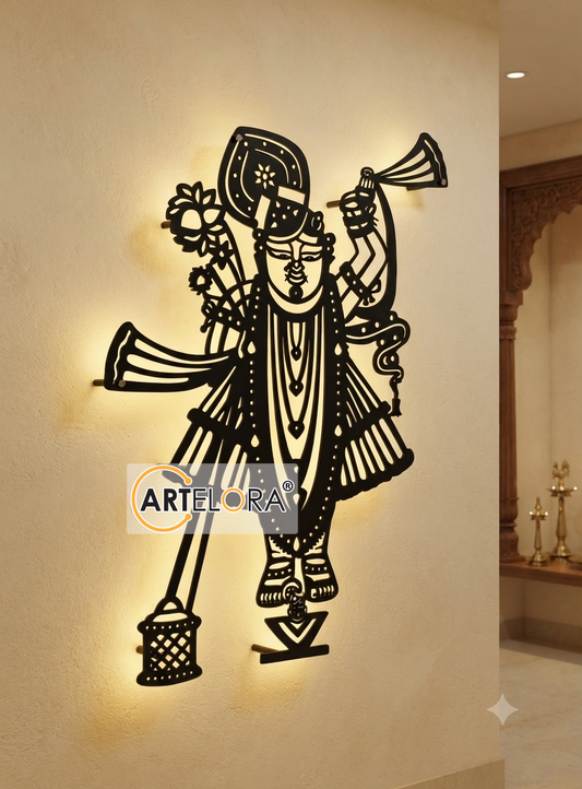 2D Modern Art Shri Shrinathji