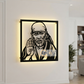 2D Modern Art Sai Baba Shirdi