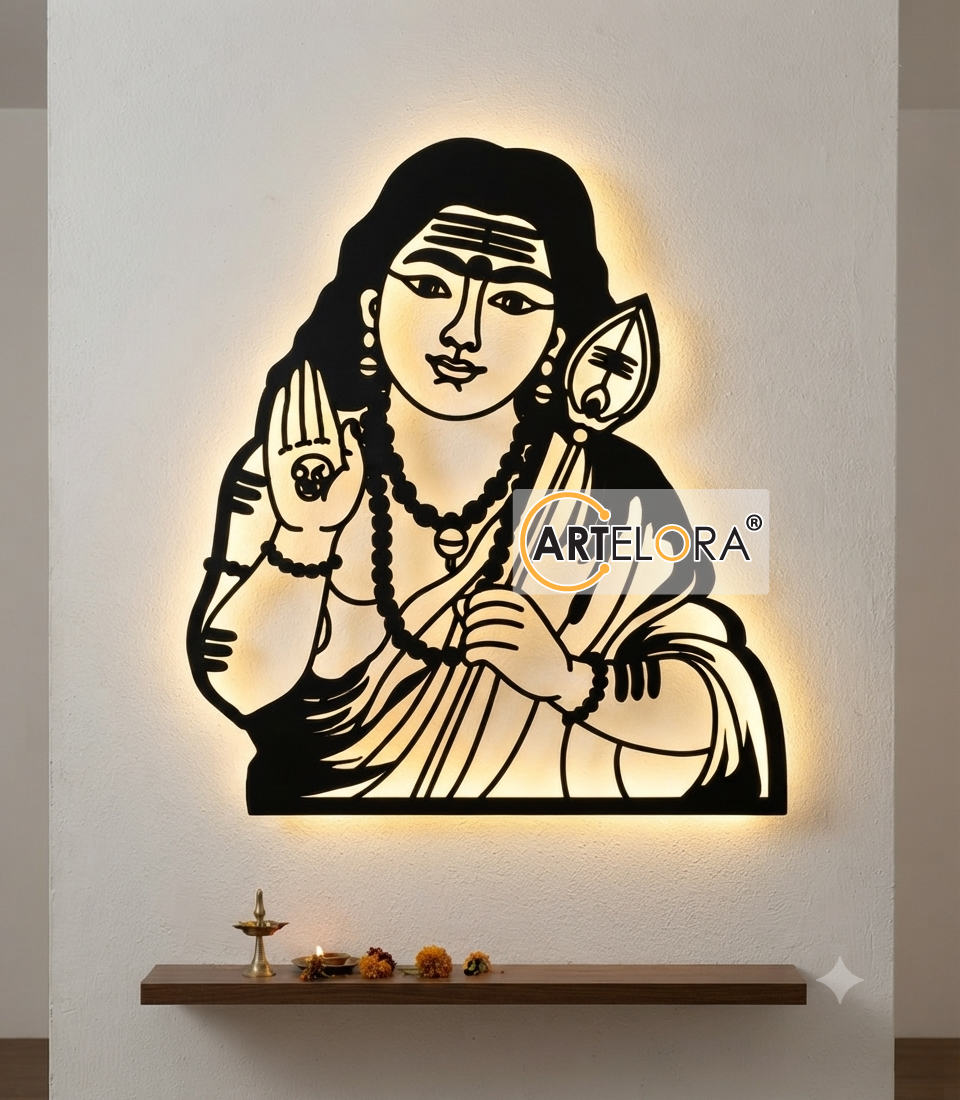 2D Modern Art Murugan swami (Kartikeya)