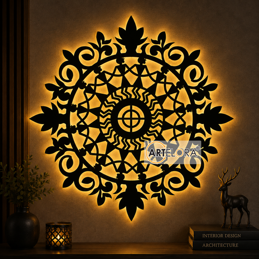 2D Modern Art Photo Frame
