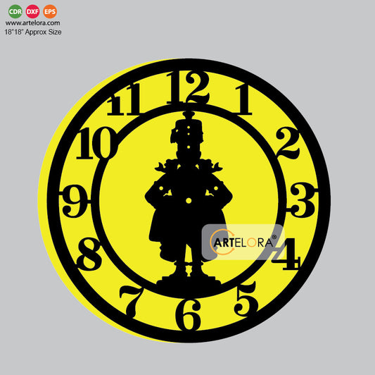 Wall Clock Vitthal