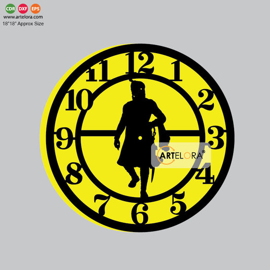 Wall Clock Chhatrapati Shivaji Maharaj
