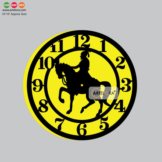 Wall Clock Chhatrapati Shivaji Maharaj