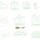 SKU-MB0203 Friendship Day Pre Marked Base Design