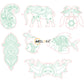 SKU-MB0210 Madhubani Fish (Pre Marked Base Design)