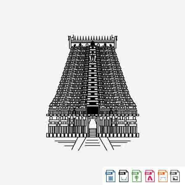 Laser Engraving Rameshwaram Temple